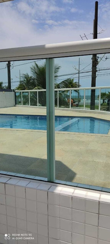 Imagem 2 de 24 de Am148 Cobertura Duplex 2 Dormitórios- Frente Mar- Caiçara