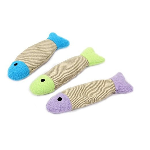 Los Ratones Smartykat Skitter Critters Cat Toy Catnip, 3 / P