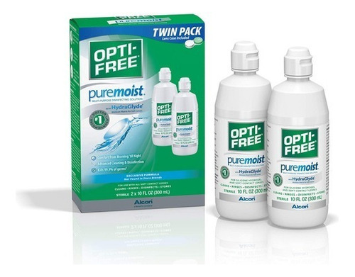 Liquido Lentes Optifree Puremoist 10oz X 2 Pack