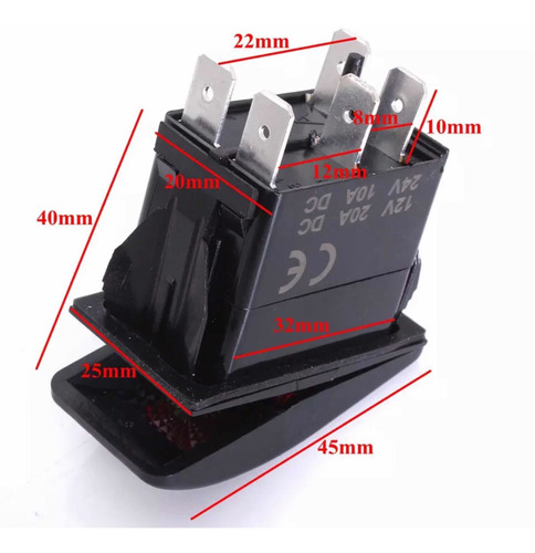 Imagen 3 de 10 de Toyota Switch Para Luces Tipo Arb 5 Pin Rusticos 4x4 Unive