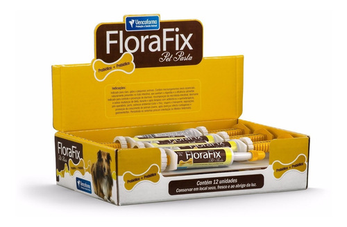 Florafix Pasta. Reconstituye Flora Intestinal 12jeringas15g