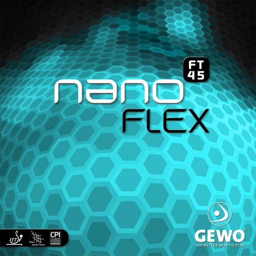 Gewo Nanoflex Ft 45 Pelota Tenis Mesa 0.083 In Grosor