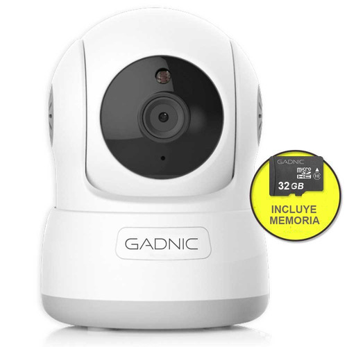 Camara De Seguridad Ip Motorizado P2p Wifi Led Hd + 32 Gb