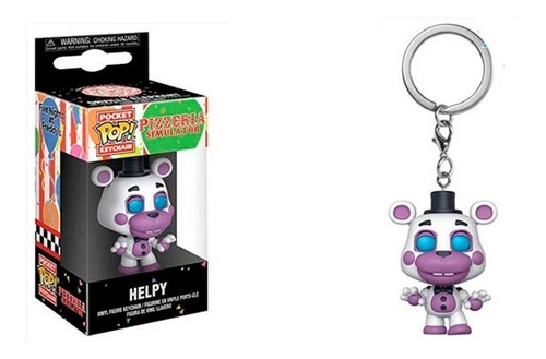 Funko Pop Keychain Five Nights At Freddy Helpy Nuevo Vdgmrs