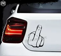 Comprar Calco Fuck You Ploteo Tatoo Car Tuning Sticker 2x1