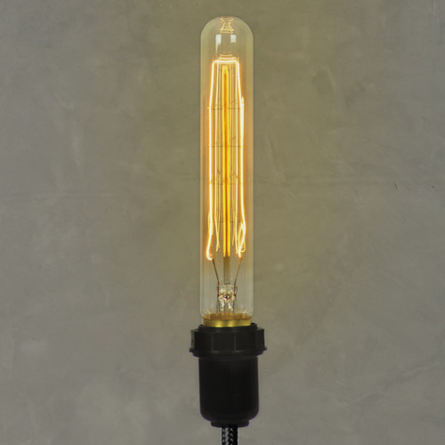 Lâmpada Retro Vintage T9 Filamento Carbono 110v