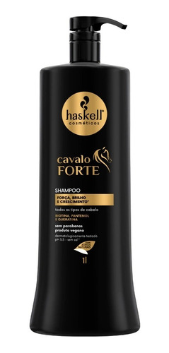 Haskell Cavalo Forte Kit 2x1 Condicionador E Shampo 1 litro