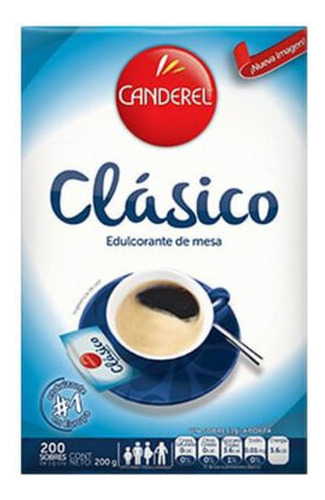 Cánderel Clásico 100 Sobres De Azucar