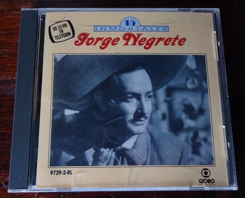 Jorge Negrete - 15 Inmortales - Cd Made In Usa 