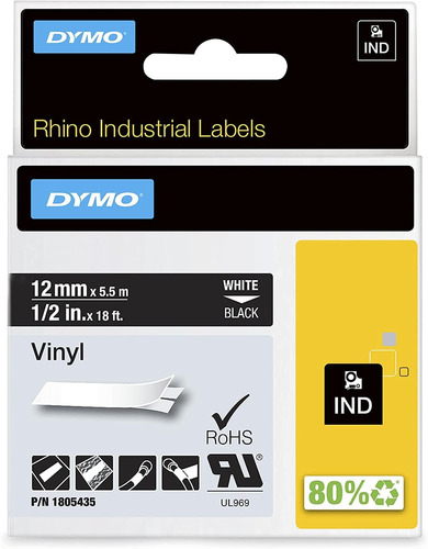 Dymo Etiquetas Industriales Dymo Para Etiquetadoras Industri