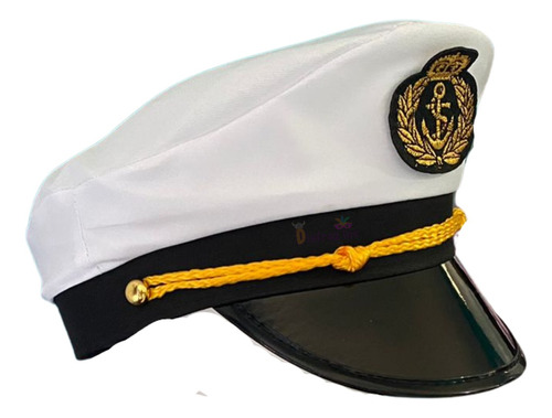 Sombrero Capitan Marinero Disfraz Marinero Gorro Marino 