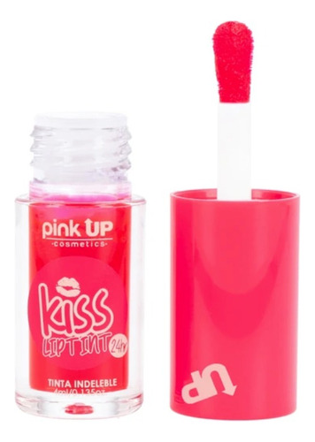 Labial Kiss Lip Tint Pink Up 24 Hrs