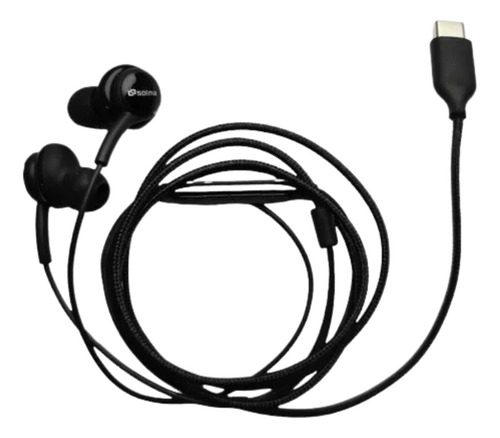 Audífonos Entrada Tipo C Solma Con Goma In Ear