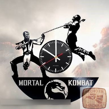 Reloj Corte Laser 0488 Mortal Kombat Mortal Kombat
