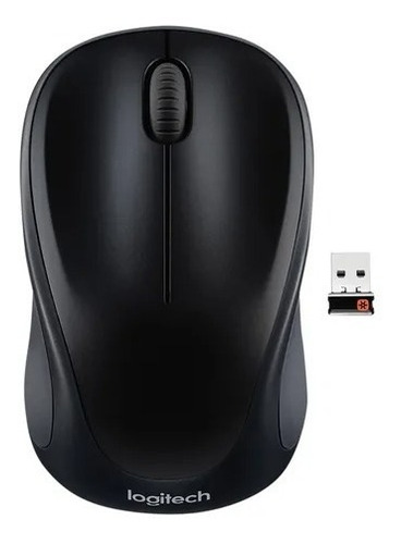 Imagen 2 de 4 de Mouse Inalámbrico Logitech M317 Láser 2.4ghz Negro Pc