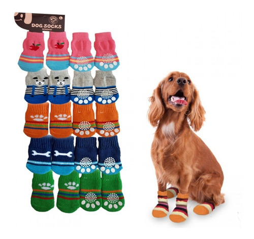 Calcetines Para Perros Talla M Pethome