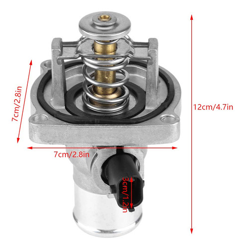Conjunto De Carcasa Termostato Y Sensor Para Chevrolet 969
