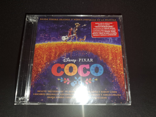 Coco Soundtrack 2 Cd Original Mexico Disney Nuevo Y Sellado