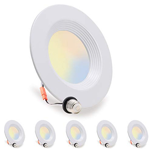 Luz Empotrada Led De 5/6 Pulgadas, Cct Ajustable De 5, ...