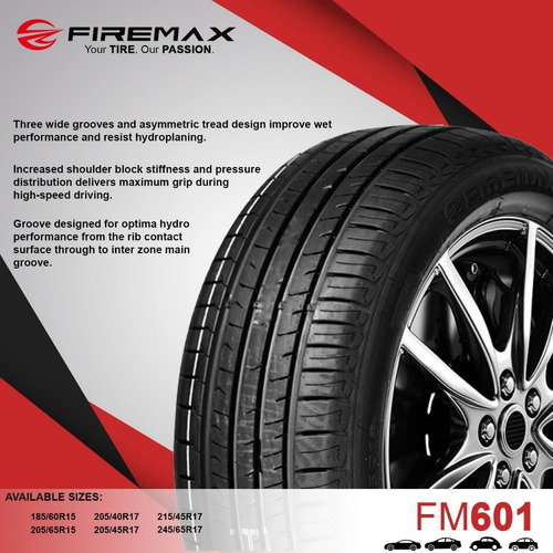 Set De 2 Cubiertas 195 50 15 Firemax Neumaticos Tuning