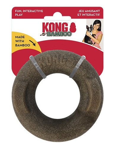 Kong Bamboo Rockerz Ring Medium - Juguete Para Perros