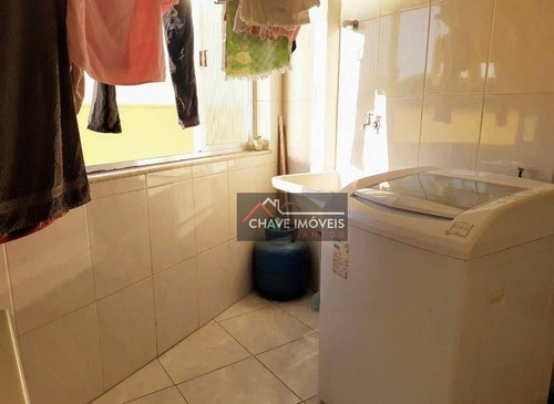 Imagem 11 de 12 de Apartamento Com 1 Dormitório À Venda, 65 M² Por R$ 281.000,00 - Ponta Da Praia - Santos/sp - Ap3104