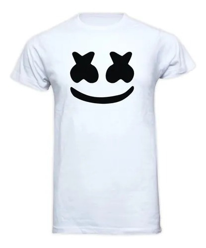 Polera De Hombre Estampada Dj Marshmello