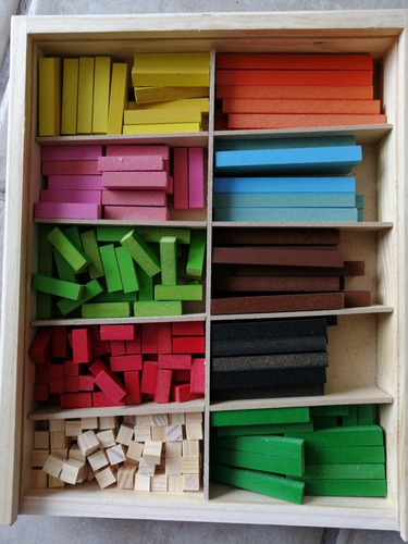 Cuisenaire Regleta Madera Lisa Aprende Matemáticas