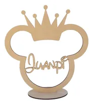 Comprar Mickey Rey - 10 Centros De Mesa Personalizados Con Nombre