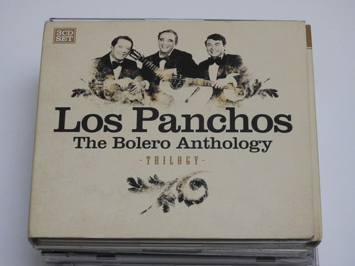 Cd0496 The Bolero Anthology  Trilogy 3 Cd Los Panchos L587