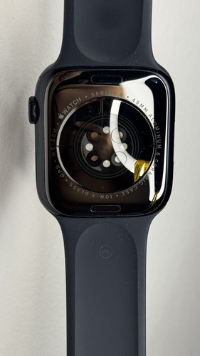 Apple Watch Series 8 Gps - Caja De Aluminio Medianoche 45 Mm Azul Medianoche Deportiva Azul Medianoche Azul Medianoche (Usado)