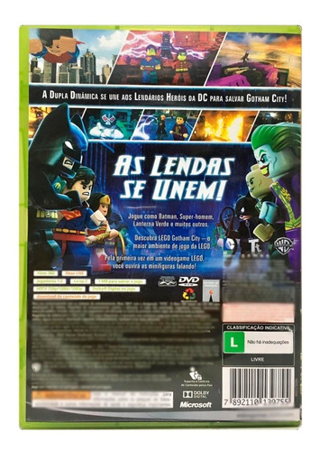 Jogo Xbox 360 Lego Batman 2 Dc Super Heroes Midia Fisica