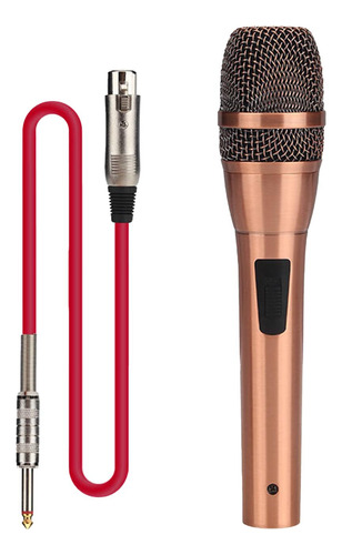 Micrófono De Karaoke Con Cable, Micrófono Vocal Dinámico