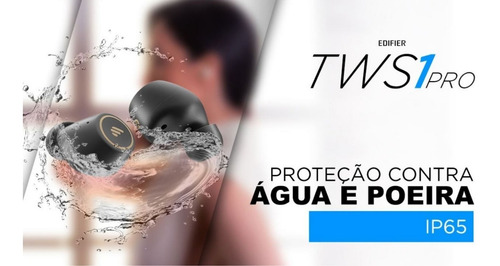 Imagem 10 de 10 de Fone Bluetooth 5.2 Tws1 Pro Edifier - Rosa Original