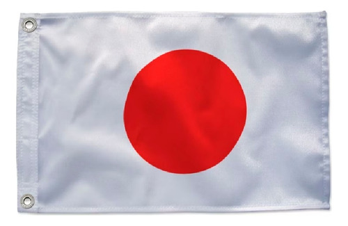 Bandeira Do Japão De Uso Náutico 22 X 33 Cm