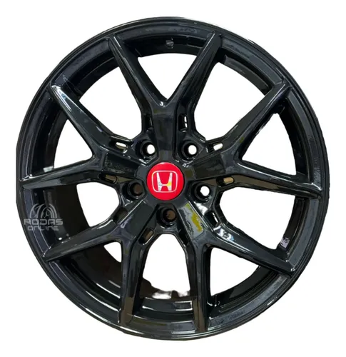 comprar 4 Rodas Aro 17x7 Racing Sampson Honda Civic Hrv Zrv (5x114)