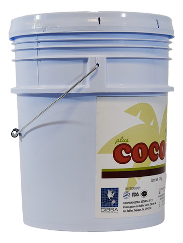 Aceite De Coco Cocote Plus Cubeta 17kg