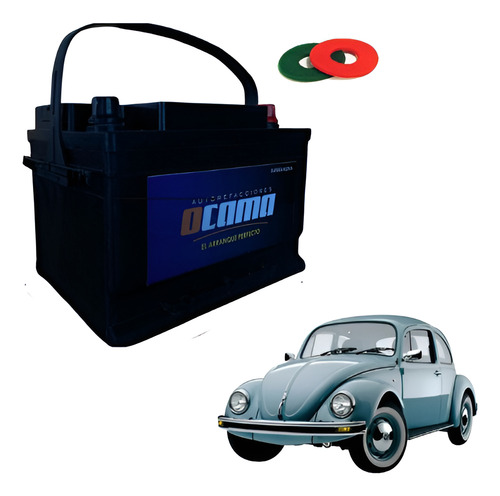 Acumulador Para Vocho 1974 2004 42 -560 Ampers Ocama