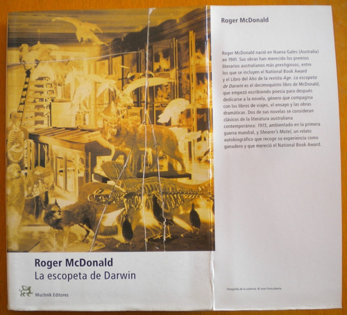 Mcdonald Roger / La Escopeta De Darwin / Muchnik Editores
