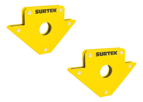 Kit De 2 Esquinas Magnéticas Para Soldar 75 Lb Surtek 123282