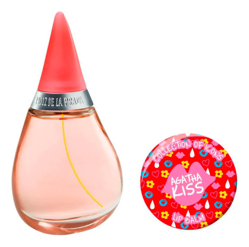 Set Agatha Ruiz De La Prada Gotas De Color Edt 100 + Lipbalm