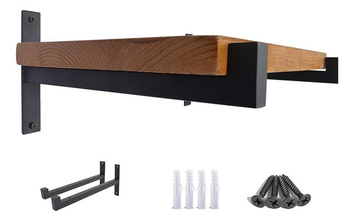 Ovov 2 Pcs Steel Heavy Duty Shelf Brackets Estante De Metal