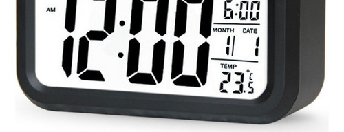 Reloj Despertador Electrónico Recargable Luminoso Inteligent