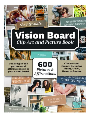 Book : The Ultimate Vision Board Clip Art, Magazine Picture