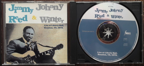 Cd Jimmy Reed & Johnny Winter Live At Liberty Hall, Houston