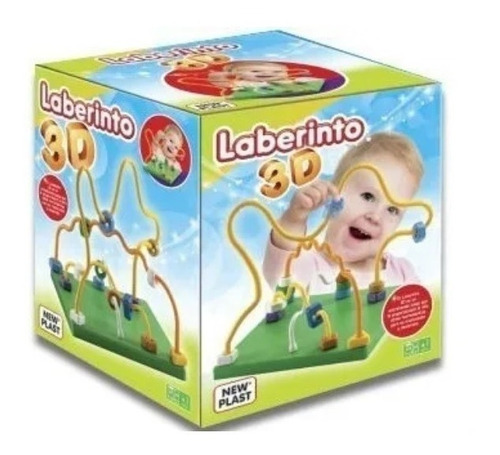 Laberinto Didactico 3d Bebes Y Niños New Plast Cadia Color Nude