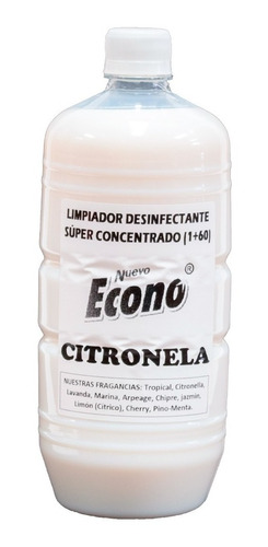 Perfume Concentrado Para Elaborar Desodorante Piso 1l = 80lt