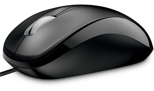 Imagem 1 de 1 de Mouse Com Fio Usb Compact 500 Preto U81-00010 Microsoft