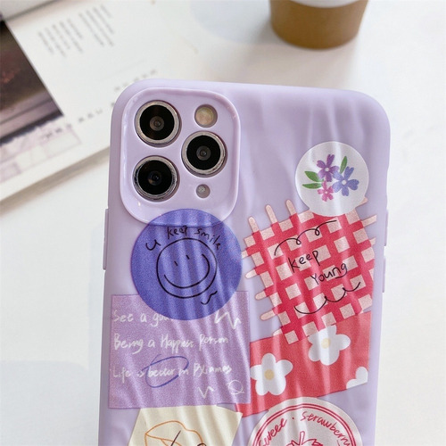 Iphone 11 Dibujo Animado Estuche Protectora Tpu Prueba