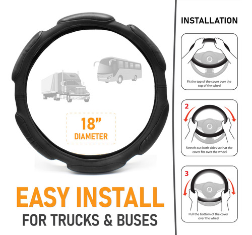 Funda Para Volante Goodyear 18 Pulgadas Autobús Y Camión